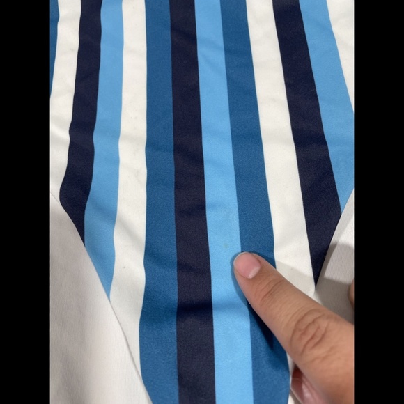 NEW Chelsea28 Easy Retro‎ High Waist Swim Bikini Bottoms Blue [ Small ] 4105 - Picture 6 of 11